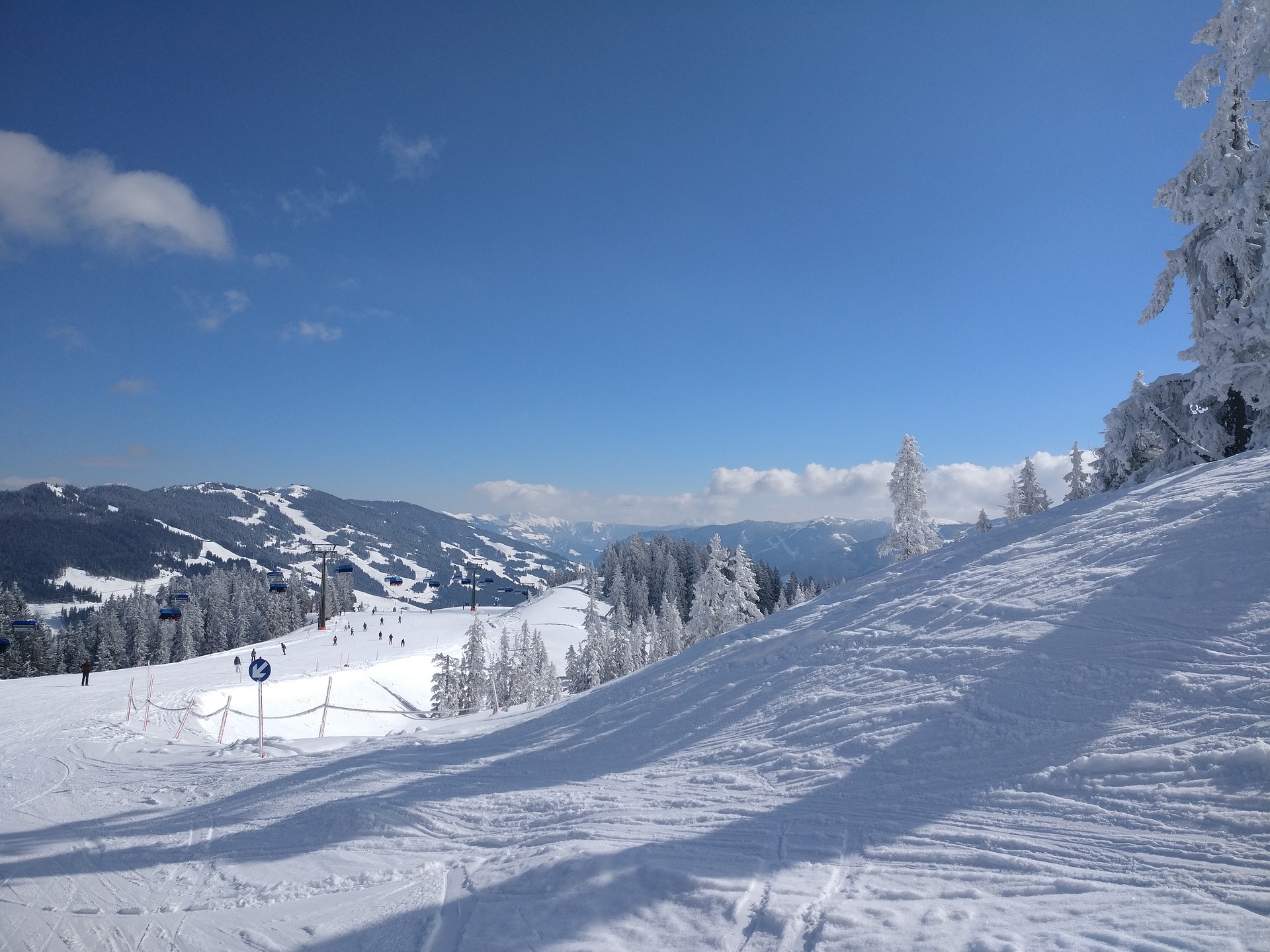 Saalbach Hinterglemm im Winter