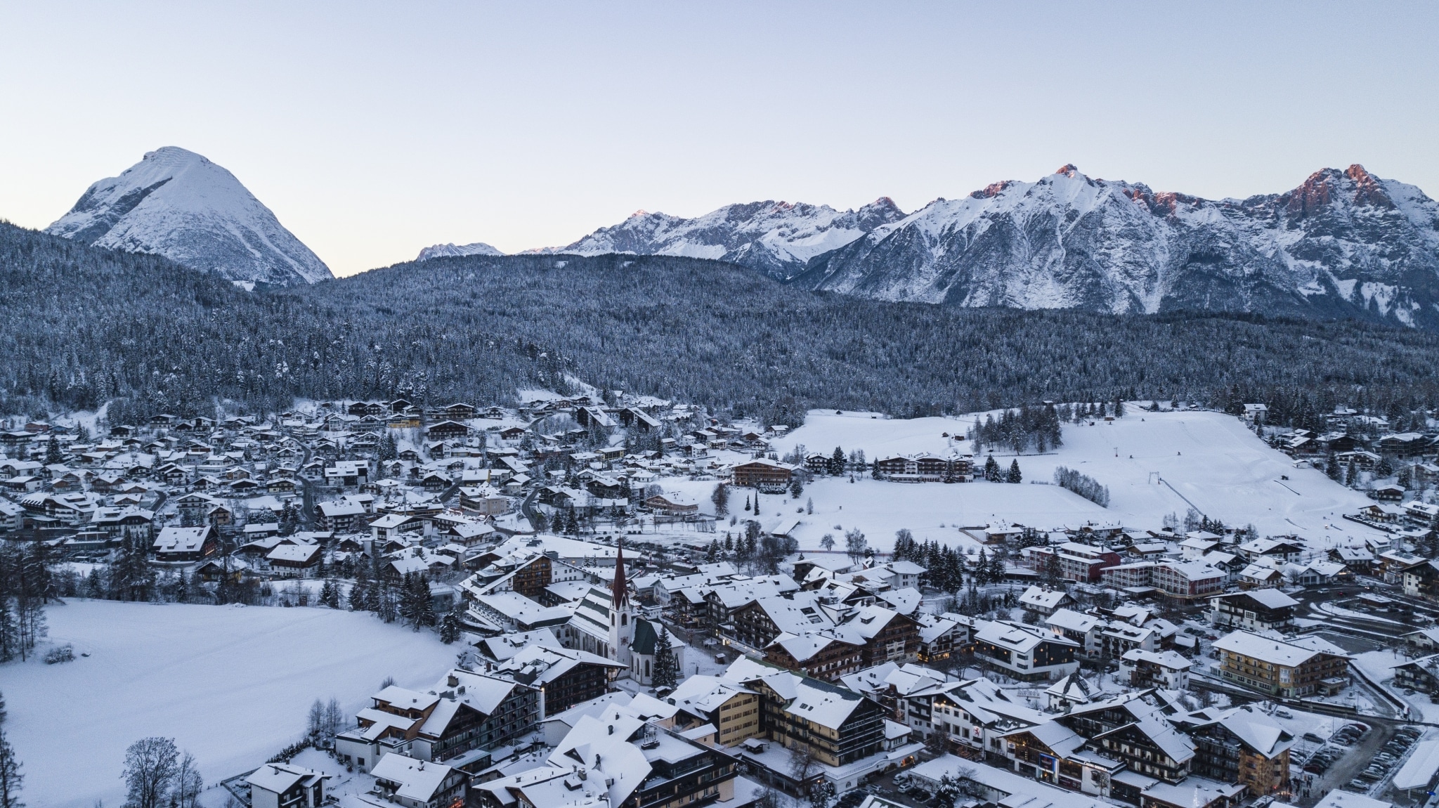 Winter in Seefeld in Tirol