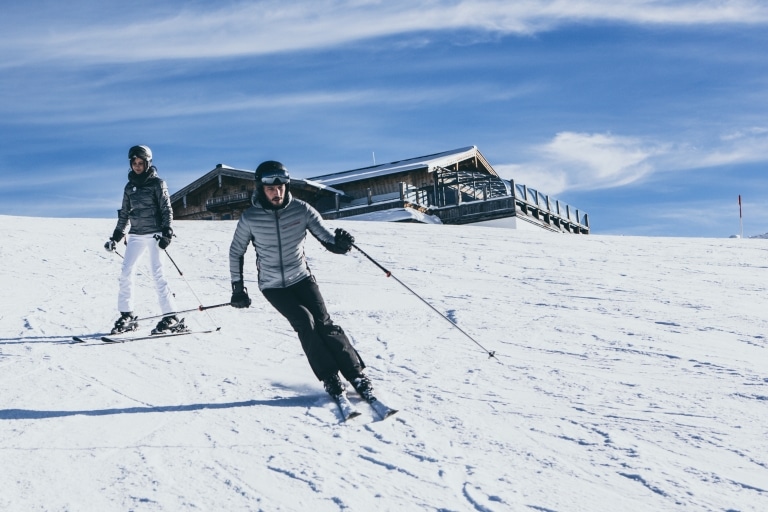 Skifahrer in Obergurgl
