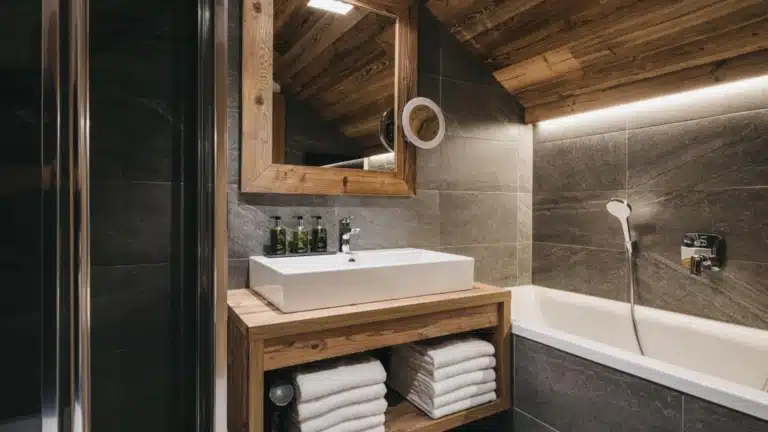 VAYA Fieberbrunn Penthouse Badezimmer