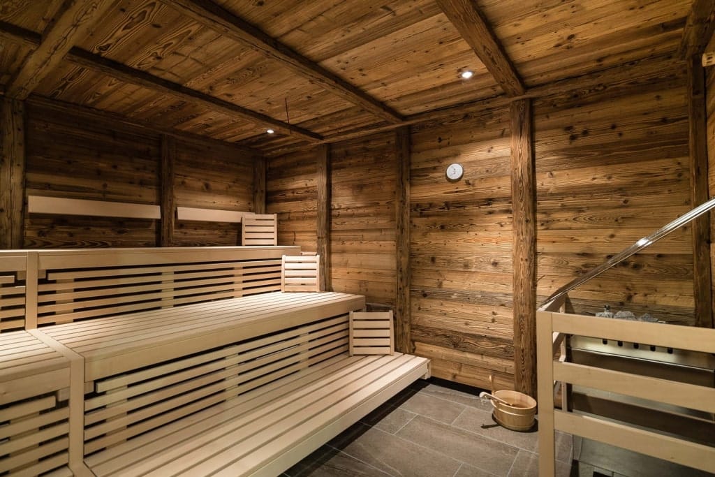 Finnische Sauna der Residence Saalbach by VAYA