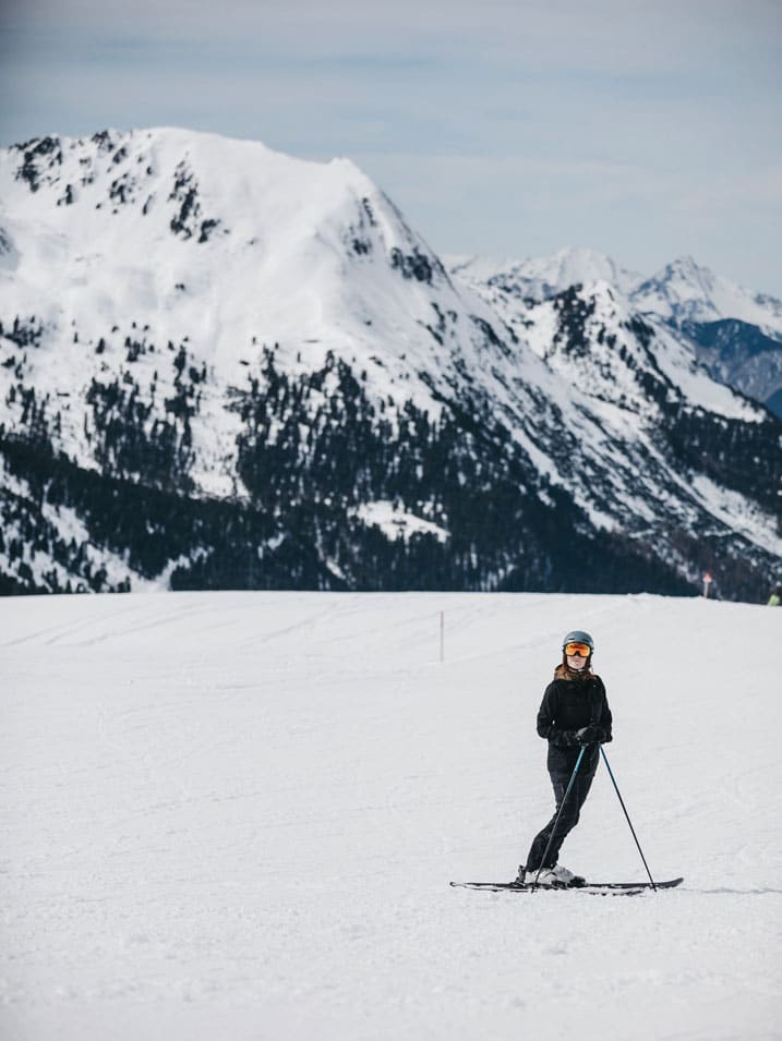 VAYA Skifahren in den Alpen