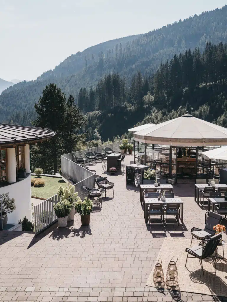VAYA Zell Am See Terrasse_Aussicht