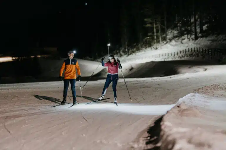 Seefeld, Langlaufen Nacht Tirol Werbung © Schwarz Charly