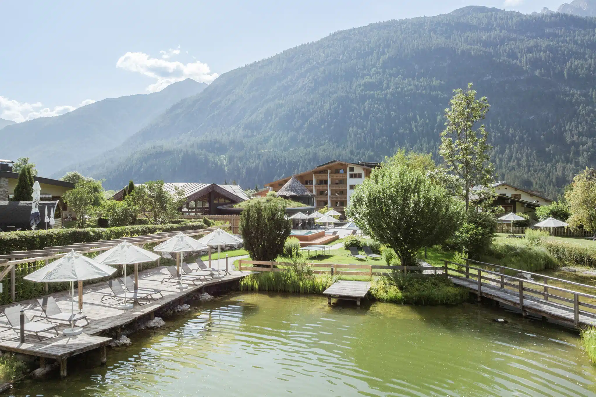 VAYA Lechtal Teich Sommer VAYA Lechtal Teich Sommer
