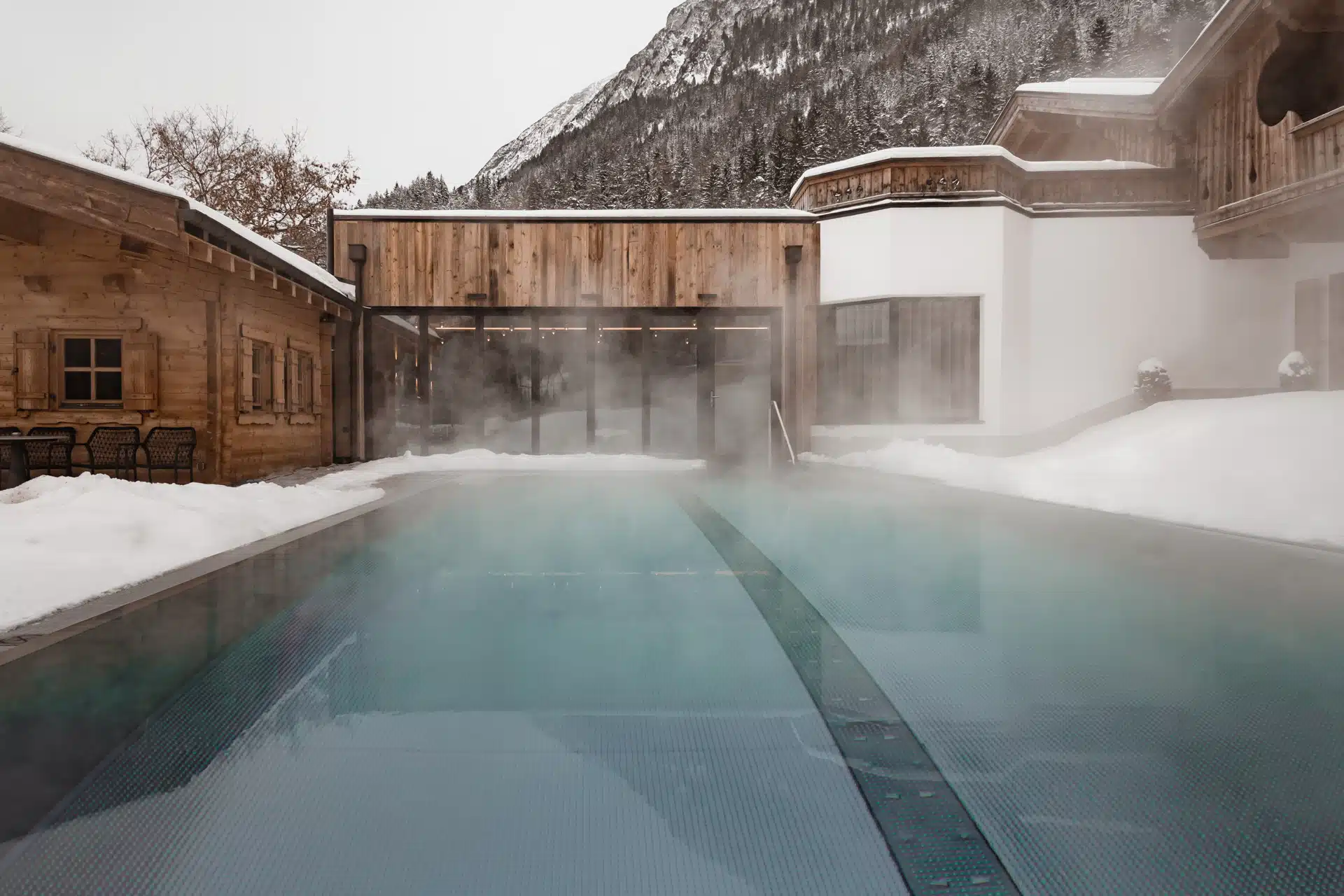 VAYA Achensee Außenpool Winter VAYA Achensee Außenpool Winter