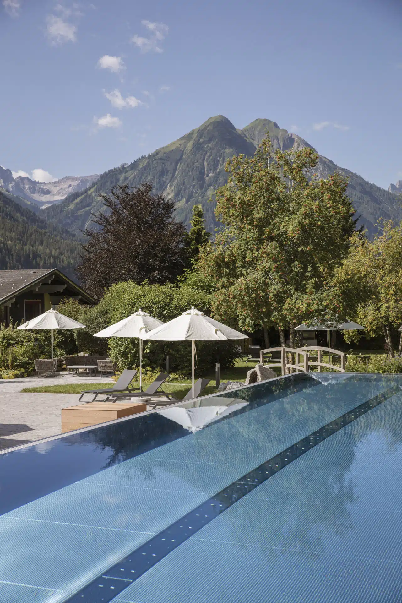 VAYA Lechtal Außenpool Sommer